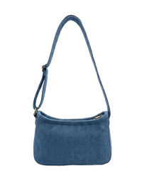 Blue Denim Shoulder Bag
