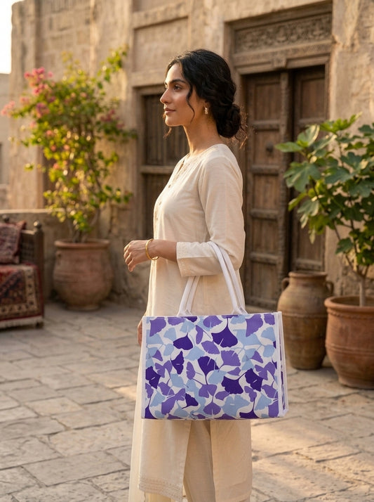 Ginkgo Leaf Tote Bag