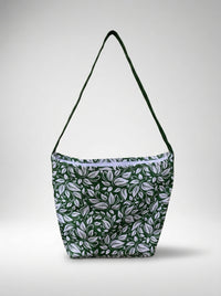 Emerald Bloom Shoulder Bag