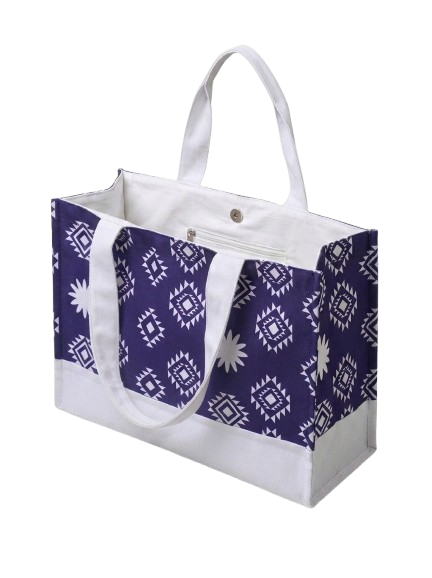 Aztec Bloom Tote Bag