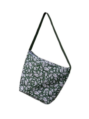 Emerald Bloom Shoulder Bag